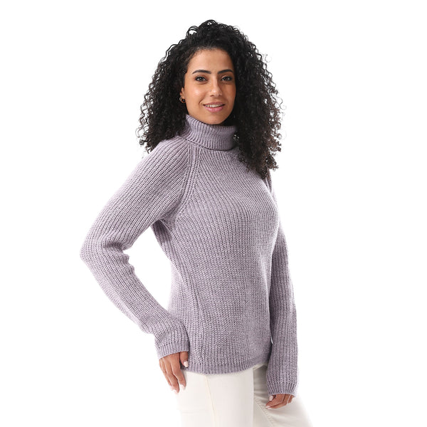 Turtle_Neck_Regular_Fit_Plain_Top_Purple