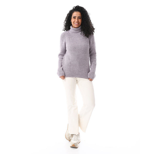 Turtle_Neck_Regular_Fit_Plain_Top_Purple