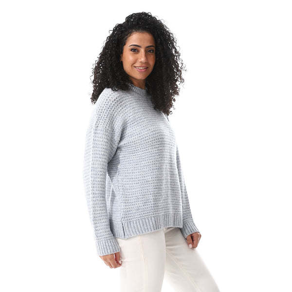 Round_Neck_Regular_Fit_Plain_Top_Light_Blue