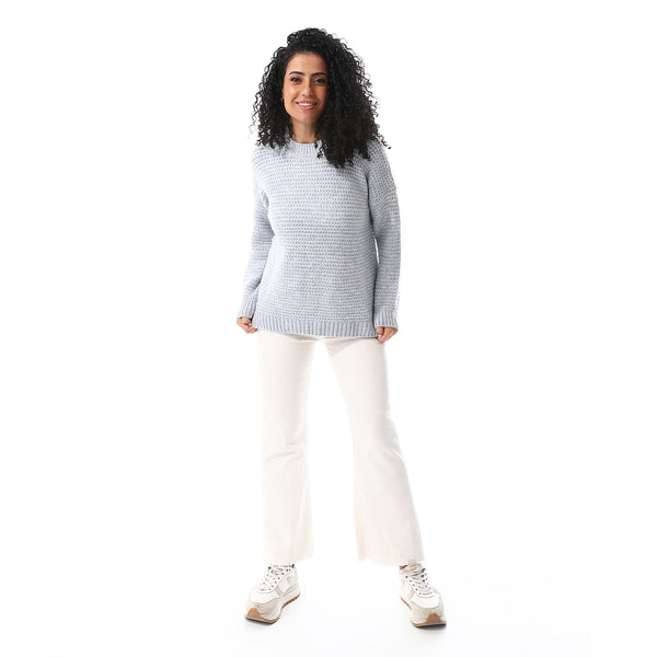 Round_Neck_Regular_Fit_Plain_Top_Light_Blue