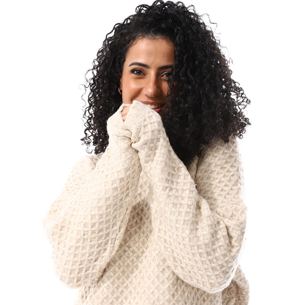 Beige_Stitched_Pullover_With_Long_Sleeves
