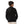 Boys Hooded Long Sleeves Plain Side Pockets Sweatshirt black