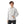 Boys Hooded Long Sleeves Plain Side Pockets Sweatshirt grey