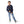 Navy Blue Zipper Closure Fleeced Boys Sweatshirt