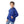 Royal Blue Zipper Closure Fleeced Boys Sweatshirt