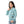 Girls Hooded Neck Striped Sweatshirt Mint