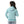 Girls Hooded Neck Striped Sweatshirt Mint