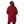 Burgundy Turn Down Collar Oversized Shirt