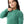 Alphabet_Ribbed_Trims_Round-Neck_Pullover Green