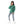 Alphabet_Ribbed_Trims_Round-Neck_Pullover Green