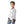 Regular Fit Slip On Boys Pullover - White & Grey