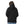 Long Sleeves Slip On Fleeced Plain Hoodie - Black