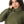 Long Sleeves Slip On Fleeced Plain Hoodie - Army Green