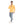 Fitted_Orange_Gabardine_Casual_Shirt