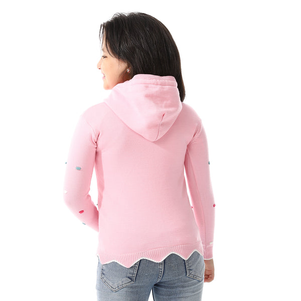 Padded_Prominent_Sweatshirt_For_Girls_PINK