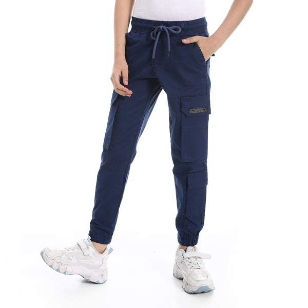 Navy_Blue_Elastic_Waist_Boys_Cargo_Pants