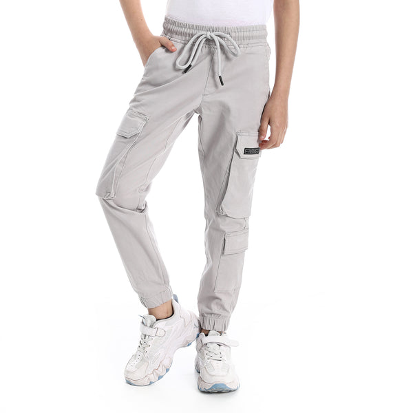 Light_Grey_Elastic_Waist_Boys_Cargo_Pants