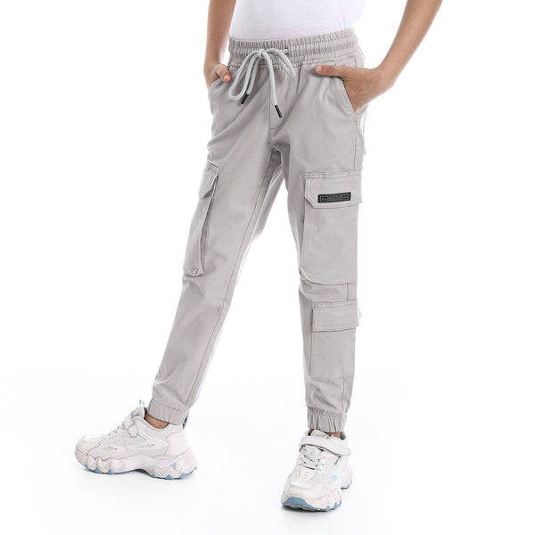 Light_Grey_Elastic_Waist_Boys_Cargo_Pants