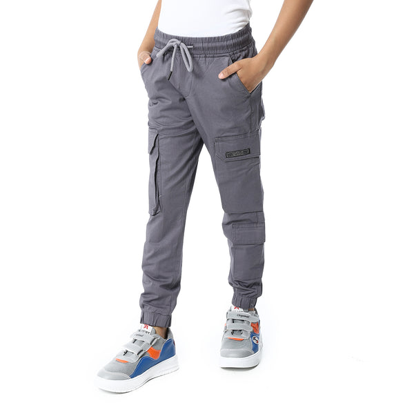 Grey_Elastic_Waist_Boys_Cargo_Pants