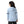 Acrylic Girls Dress With Self Pattern Jacket Light Blue
