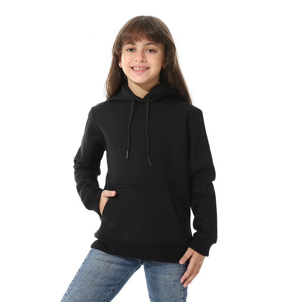 Comfortable_Fit_Girls_Hoodie_-_Black