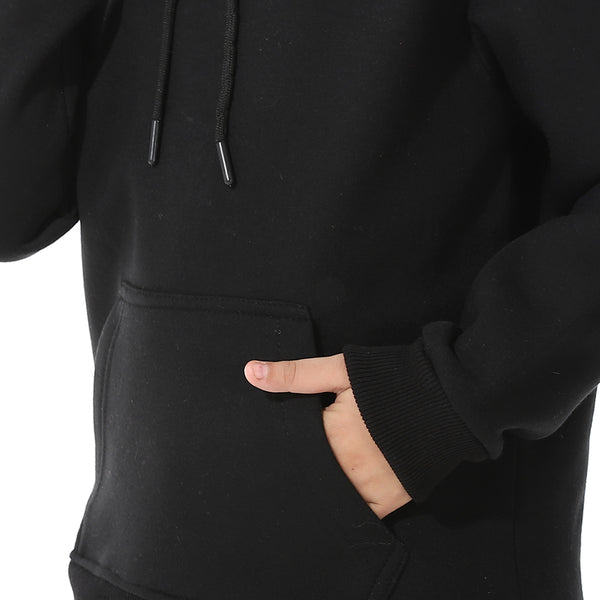 Comfortable_Fit_Girls_Hoodie_-_Black