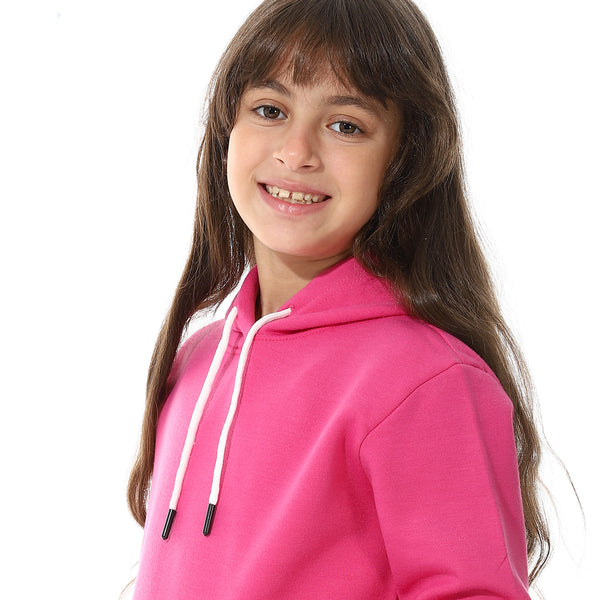Comfortable_Fit_Girls_Hoodie_-_Fuchsia