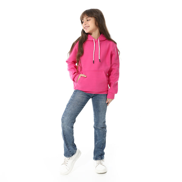 Comfortable_Fit_Girls_Hoodie_-_Fuchsia