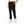 Elastic Waist With Drawstring Fleeced Sweatpants - Black