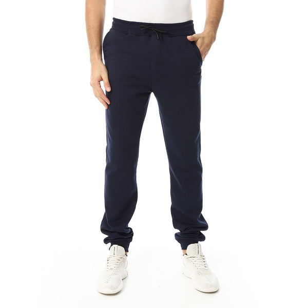 Navy_Blue_Melton_Elastic_Sweatpants