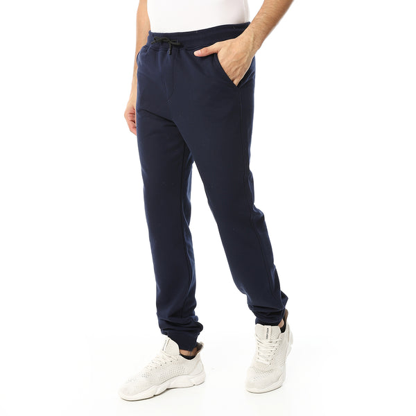 Navy_Blue_Melton_Elastic_Sweatpants