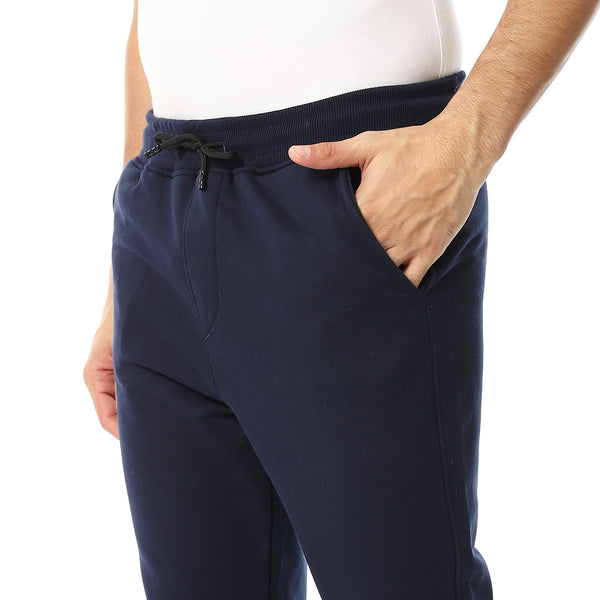 Navy_Blue_Melton_Elastic_Sweatpants
