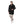 Black Gogh Hooded Double Closure Coat