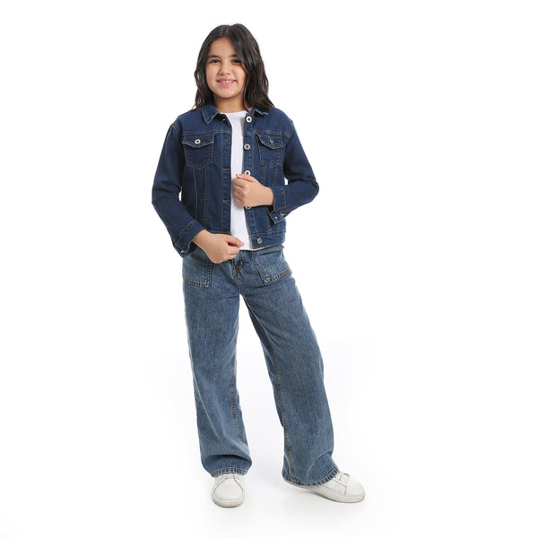 Plain_Blue_Denim_Girls_Jacket