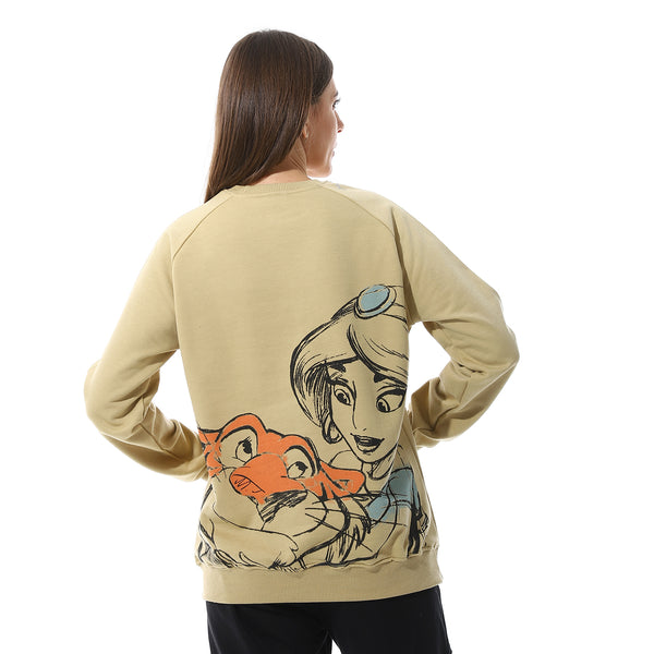 Round_Neck_Printed_Sweatshirt_-_Beige