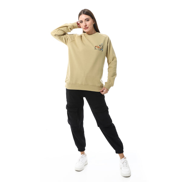 Round_Neck_Printed_Sweatshirt_-_Beige