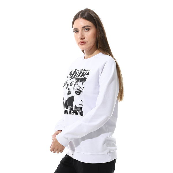 Round_Neck_Printed_Sweatshirt_-_White