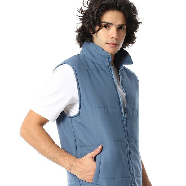 Basic_Turtle_Neck_Bomber_Vest_-_Indigo