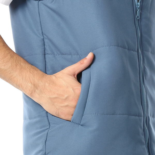 Basic_Turtle_Neck_Bomber_Vest_-_Indigo