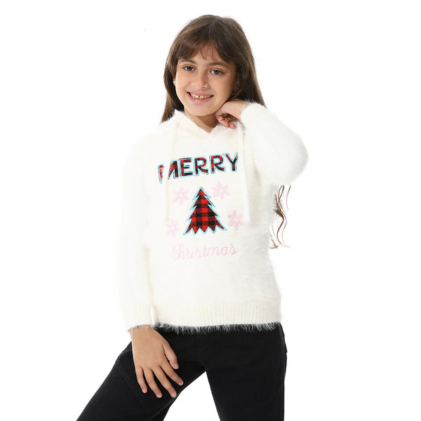 Prominent_Fur__Pullover_For_Girls_-_White