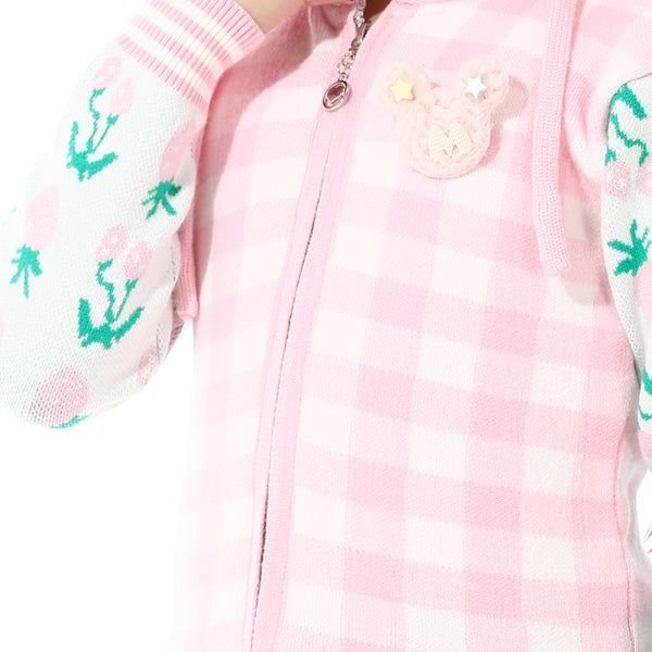 Girls_Checker_Knitted__Sweater_-_Pink_&_White