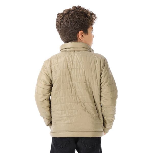 Boy's_Waterproof_Padded_Jacket_With_Fur_-_Dark_Beige