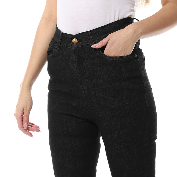 Flare_Leg_Jeans_Pants_Black