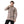 Zip through neck knitted sweater buff beige & black