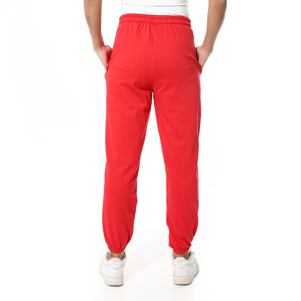 Soft-comfy-sweatpants-Red