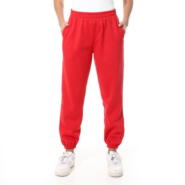 -Winter-Soft-comfy-sweatpants-Red