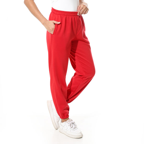 -Winter-Soft-comfy-sweatpants-Red