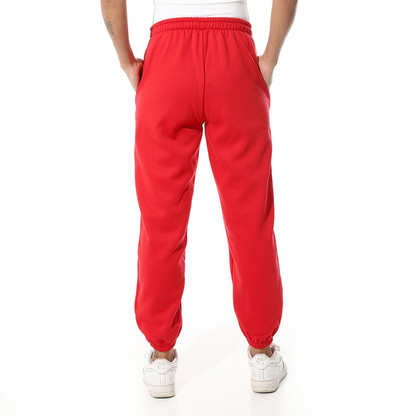 -Winter-Soft-comfy-sweatpants-Red