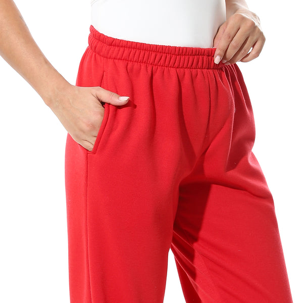 -Winter-Soft-comfy-sweatpants-Red