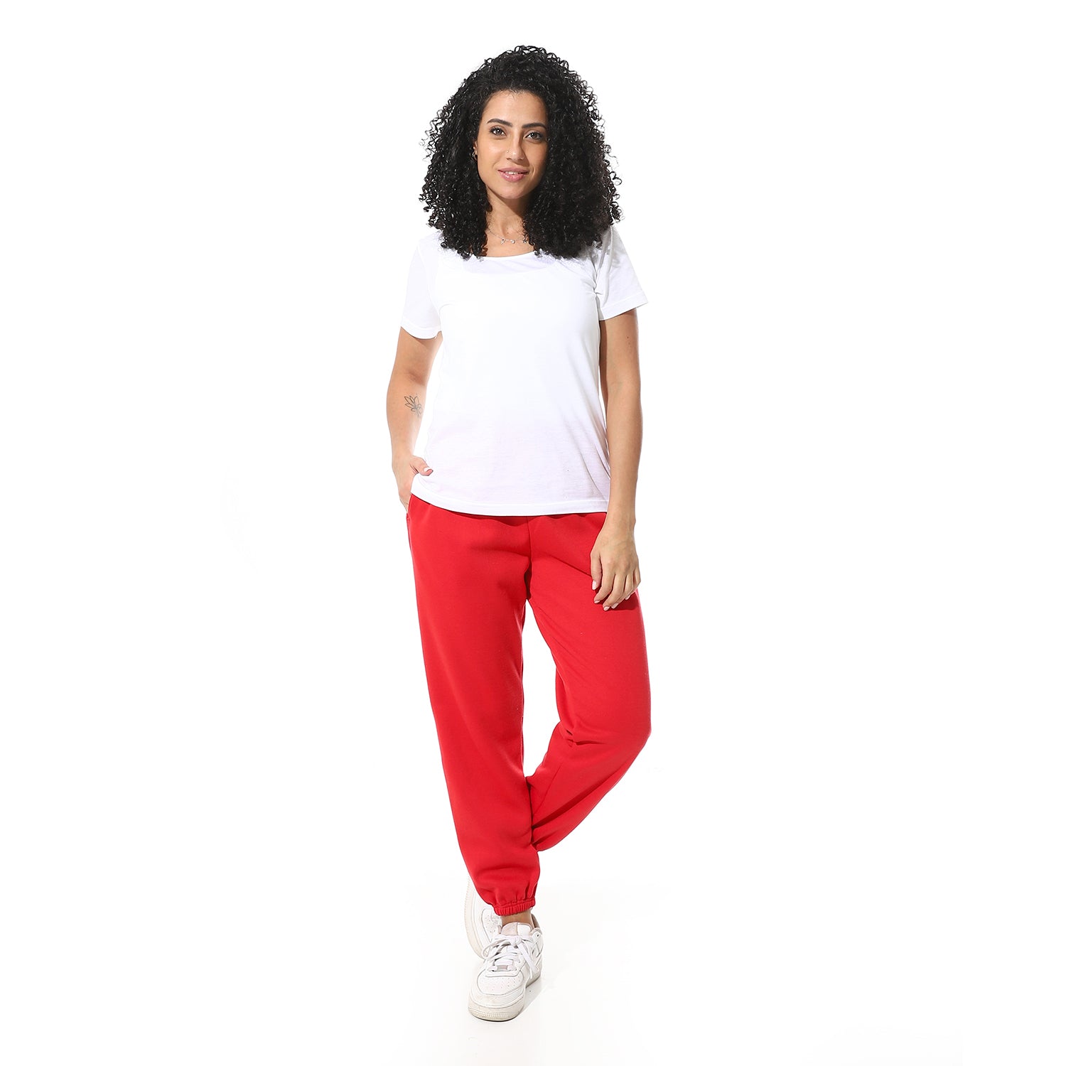 Winter-Soft-comfy-sweatpants-Red – Andora